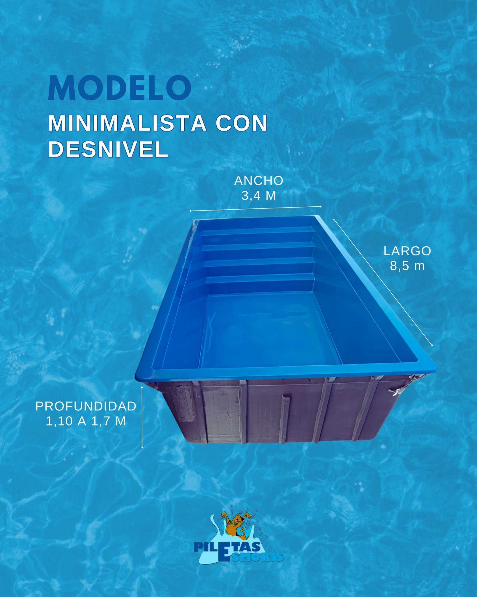 Modelo Minimalista con Desnivel